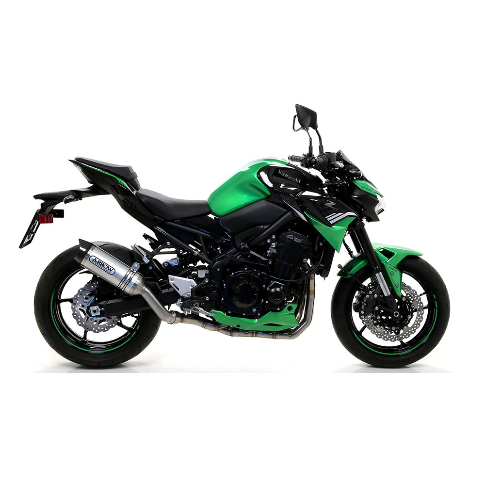ARROW STREET THUNDER Exhaust for Kawasaki Z900 2020- Aluminium
