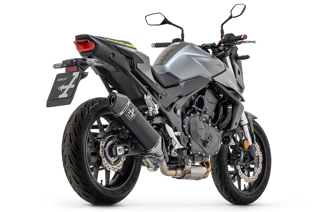 ARROW VELOCE DARK Slip-On Aluminium for Honda CB750 Hornet Model Year 2023-