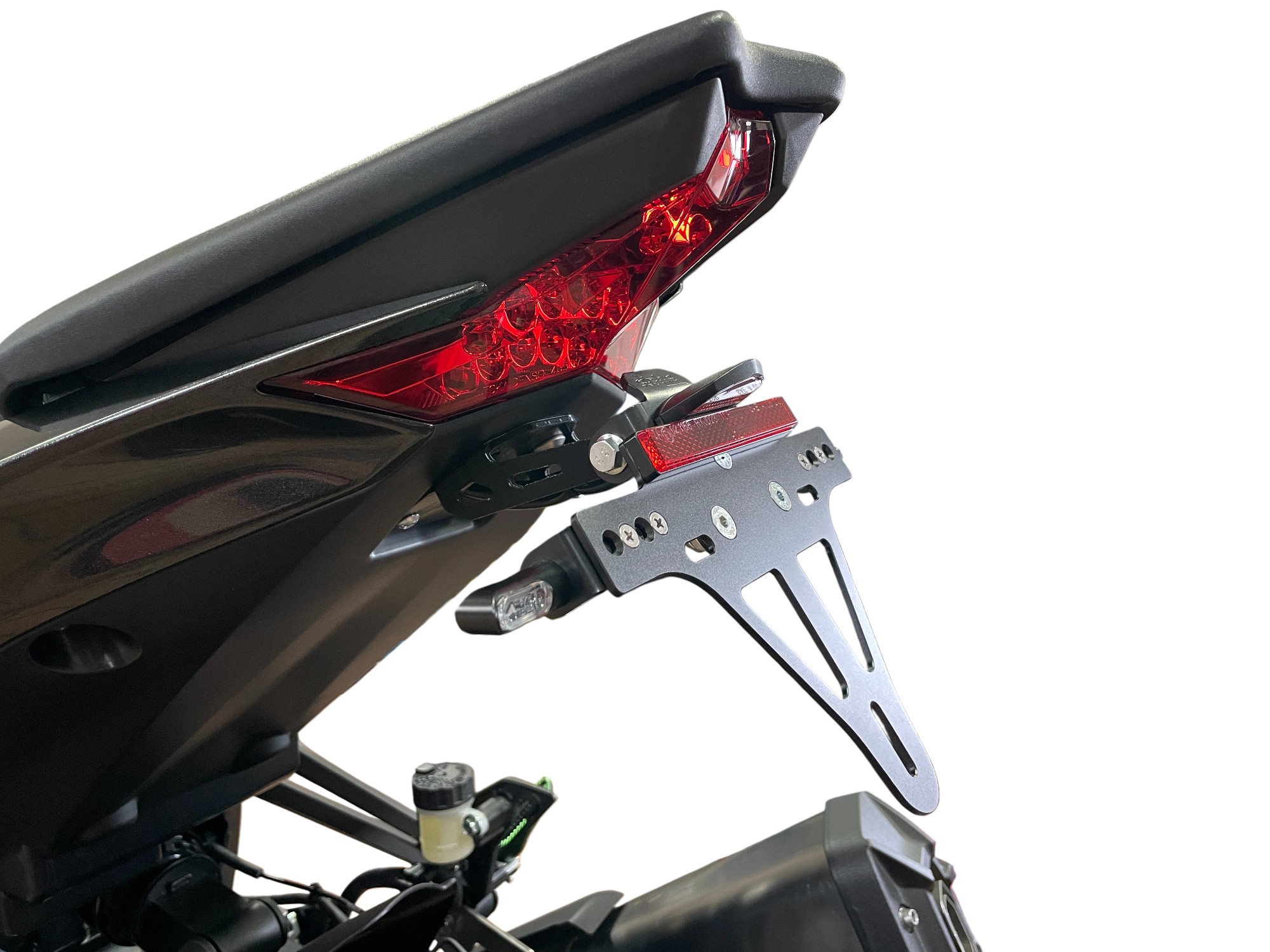 alpha Technik License Plate Holder Kawasaki Z1100 / Z1100 SE, Model Year 2025-