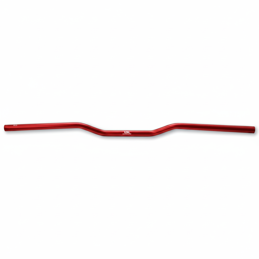 LSL Aluminium handlebar Superbike A01, 7/8 inch, red