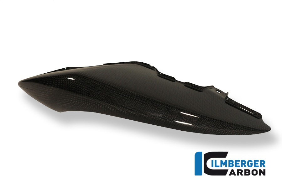 Seitendeckel unterm Sitz links, Carbon