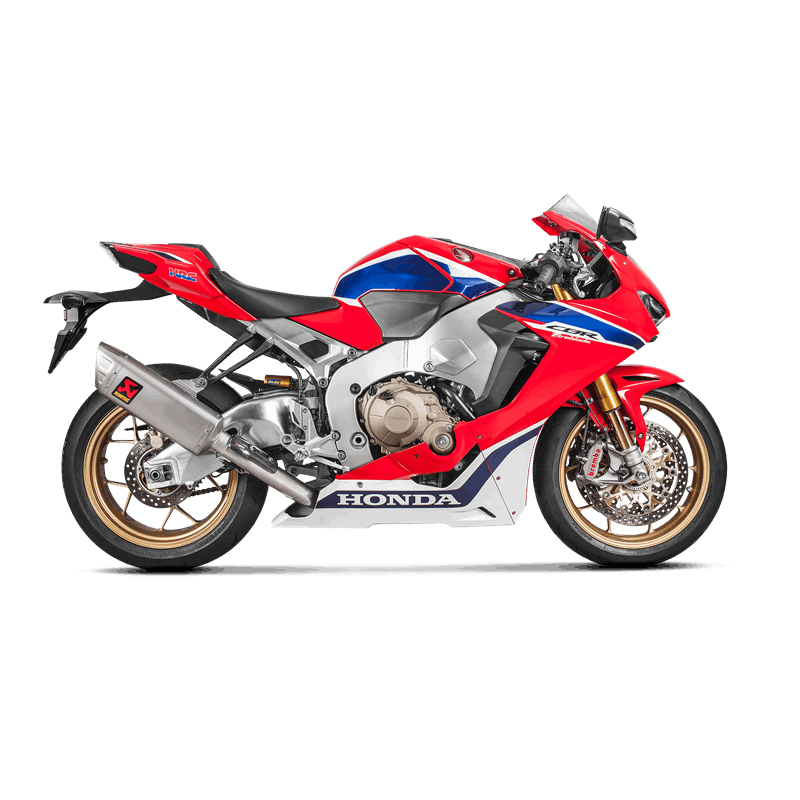 Akrapovic Racing Line (Titanium) exhaust system for Honda CBR1000RR model year 2017-2019 / SP and SP2 model year 2017-2019