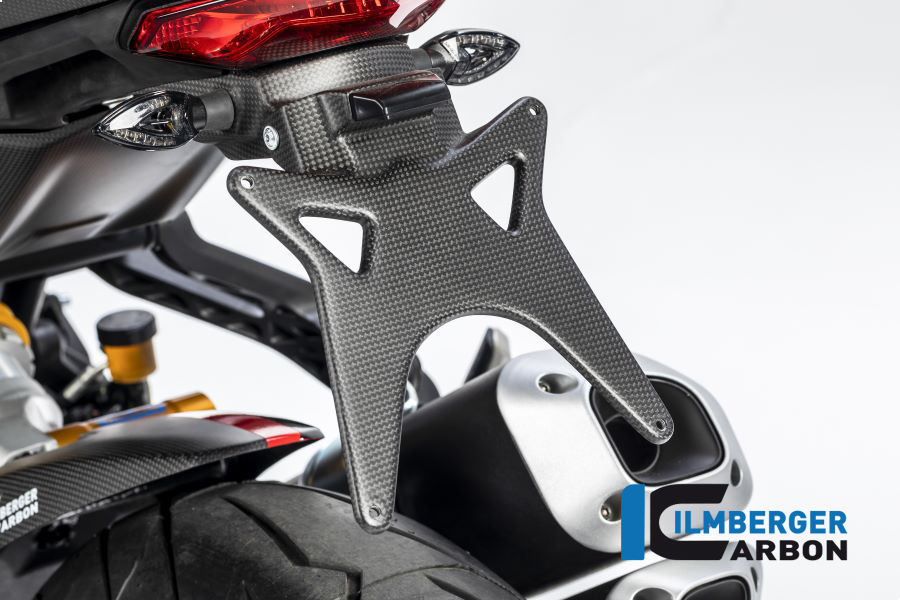 Ilmberger Carbon Number Plate Holder, Matt Carbon