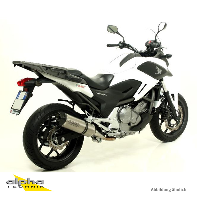 ARROW RACE TECH Exhaust for Honda NC700X/S and NC750X/S and NC700D/750D Integra in Titanium