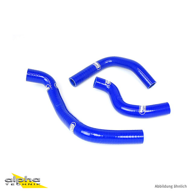 SAMCO SPORT Blue Silicone Hose Kit for Suzuki DRZ400E Model Year 2003-2015