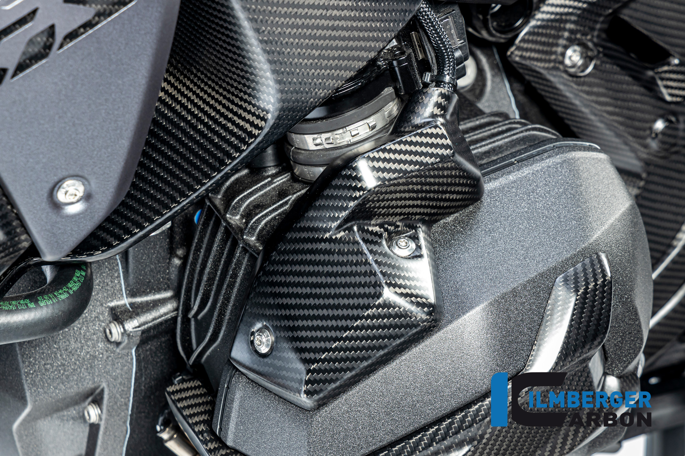 Ilmberger Carbon Injector Cover left side L/S, matt, BMW R1300GS 2023-