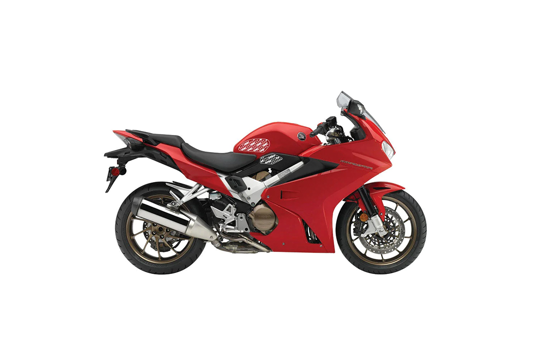 Stompgrip black, Icon, for Honda VFR800F, 2014-2015