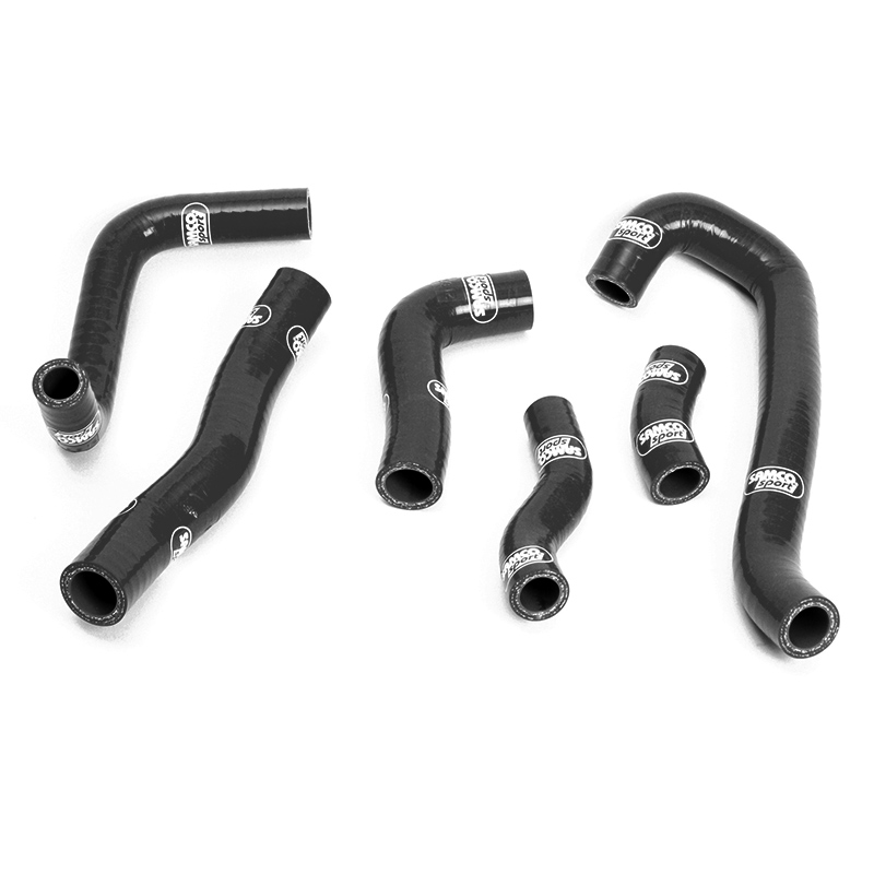 SAMCO SPORT Silicone Hose Kit Black for Honda NSR250 Model Year 1990-1999