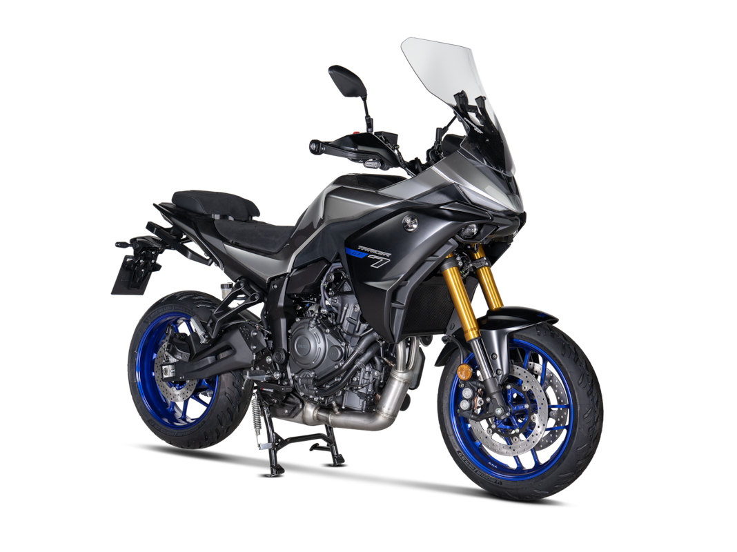 Akrapovic Racing Line (Titanium) exhaust system for Yamaha MT-07, FZ-07 2021-2025, Tracer 7, GT, 2020-2025