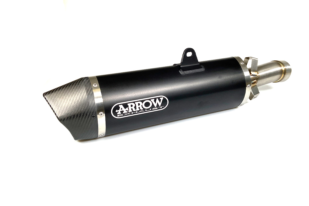 ARROW RACE TECH Exhaust for BMW R1200RT 2014-16 in Black Aluminium