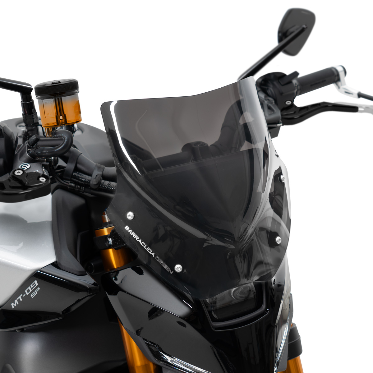 Barracuda Aerosport Plexiglas Windscreen for Yamaha MT-09 2024-, MT-07 2025-