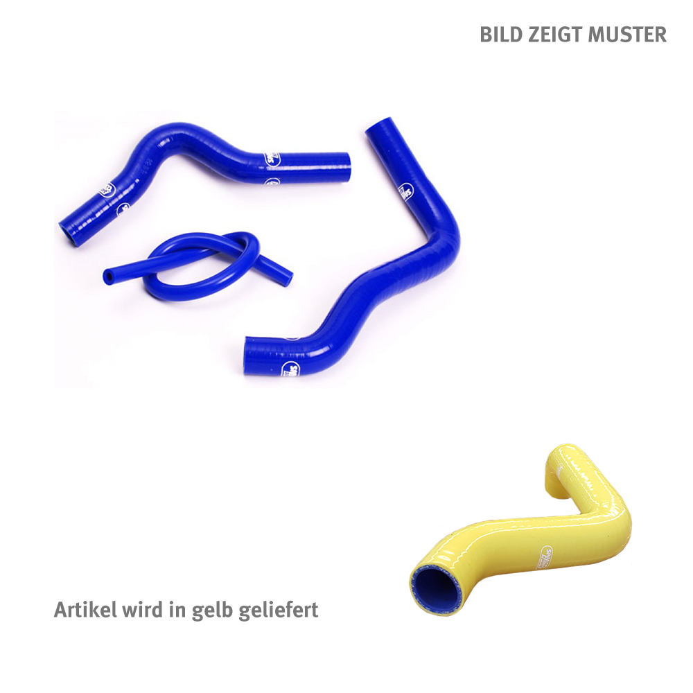 SAMCO SPORT Silicone Hose Kit yellow for Suzuki RM85 Model Year 2002-2022
