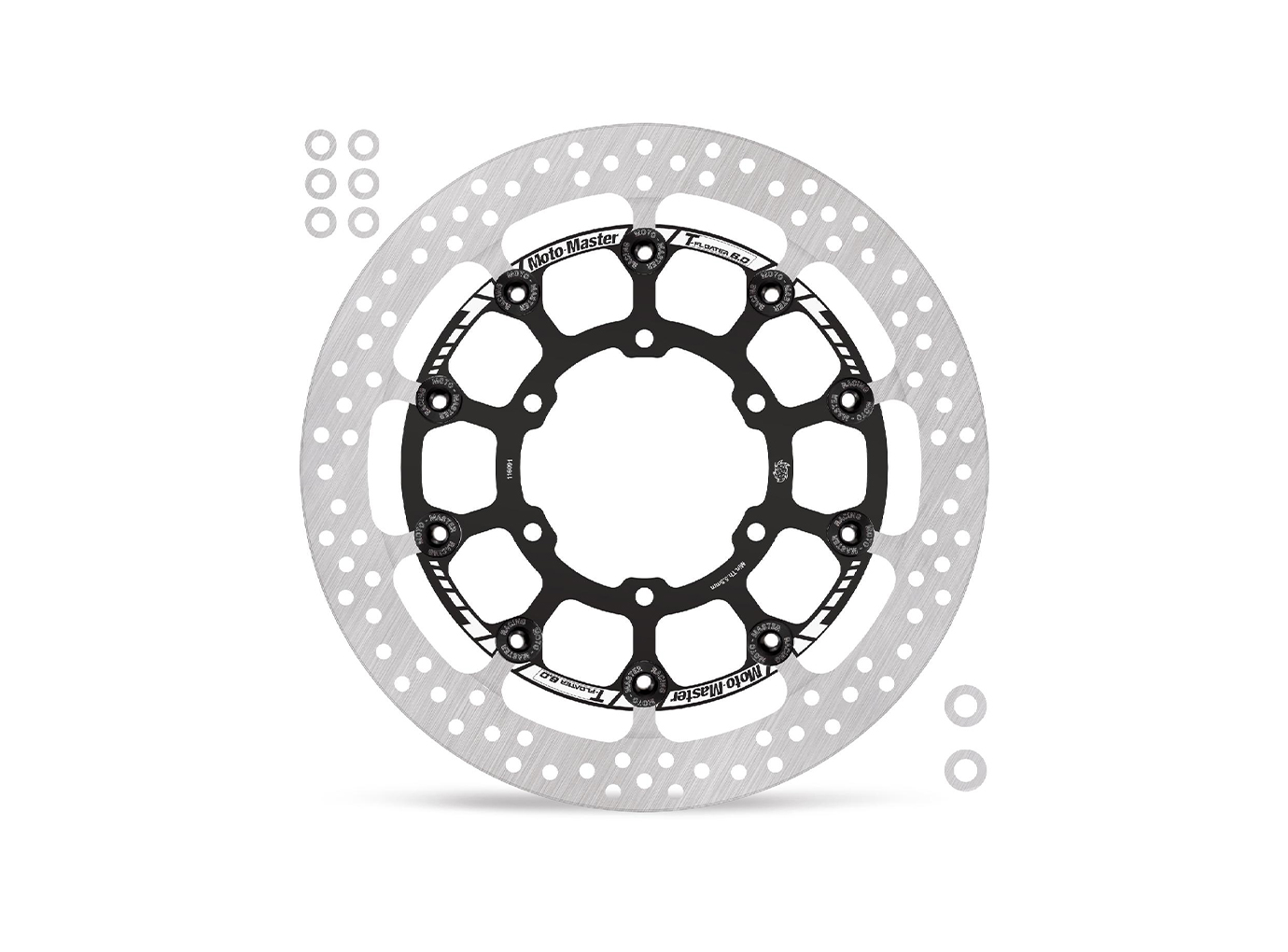 MOTO MASTER brake disc Oversize Kit, fronte rotationally symmetric, T-Floater for Suzuki GSX-R 600/750/1000