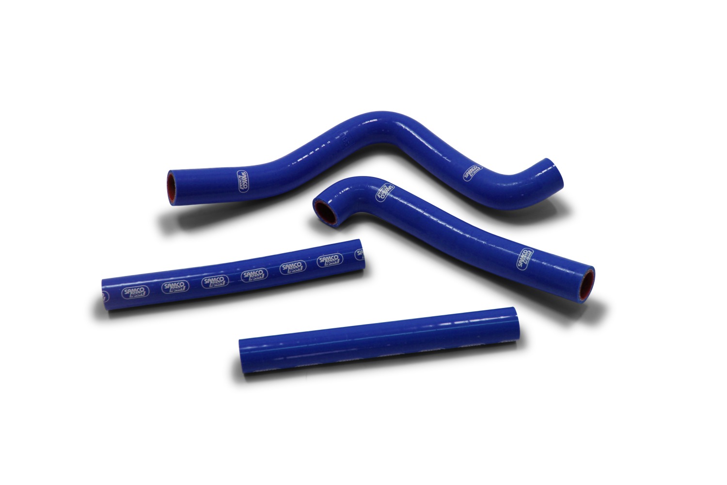 SAMCO SPORT Silicone Hose Kit, blue, for Kawasaki KX125 Model Year 1994-1998