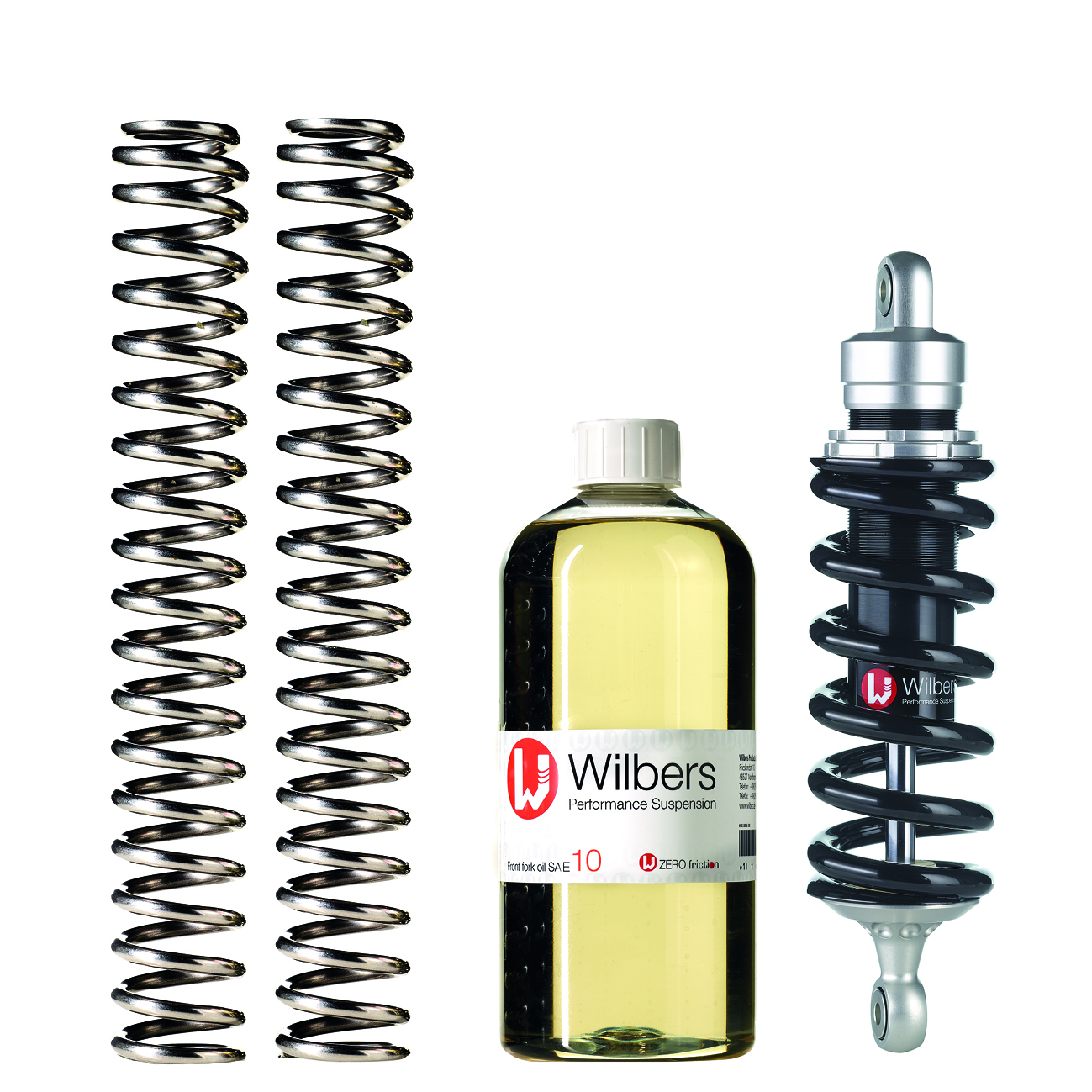 Wilbers shock absorber 540 Road for BMW G 310 R 16- Lowering -40 mm
