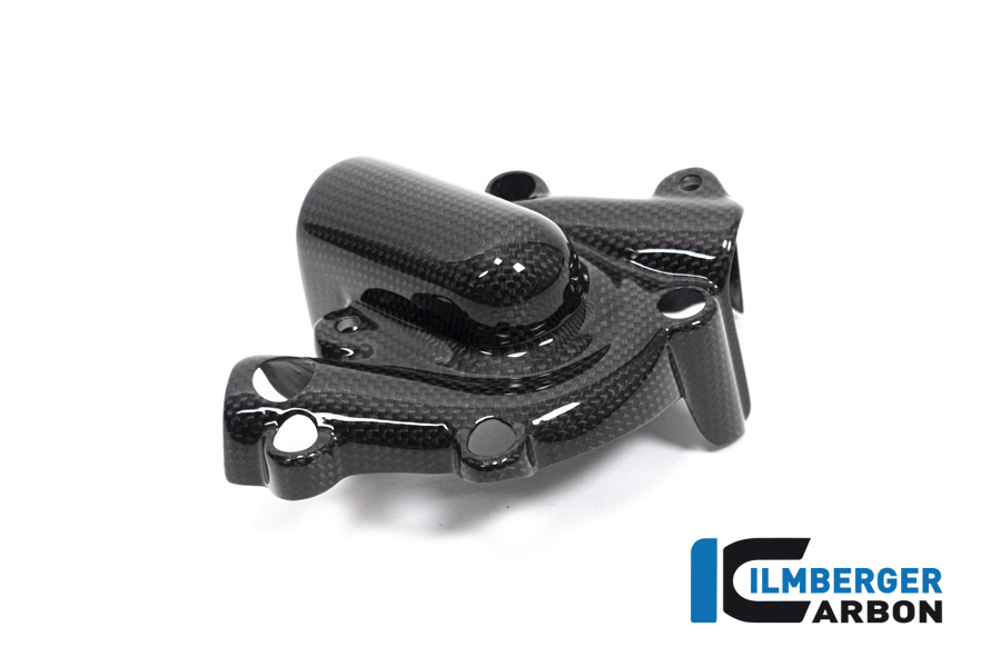Ilmberger Carbon water-pump cover cover, glossy, Ducati Monster 1200, 1200S 2017-