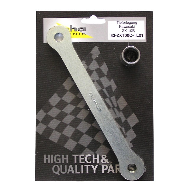alpha Technik Lowering Kit 30mm for Kawasaki ZX10R; Type ZXT00C; Model Year 2004-