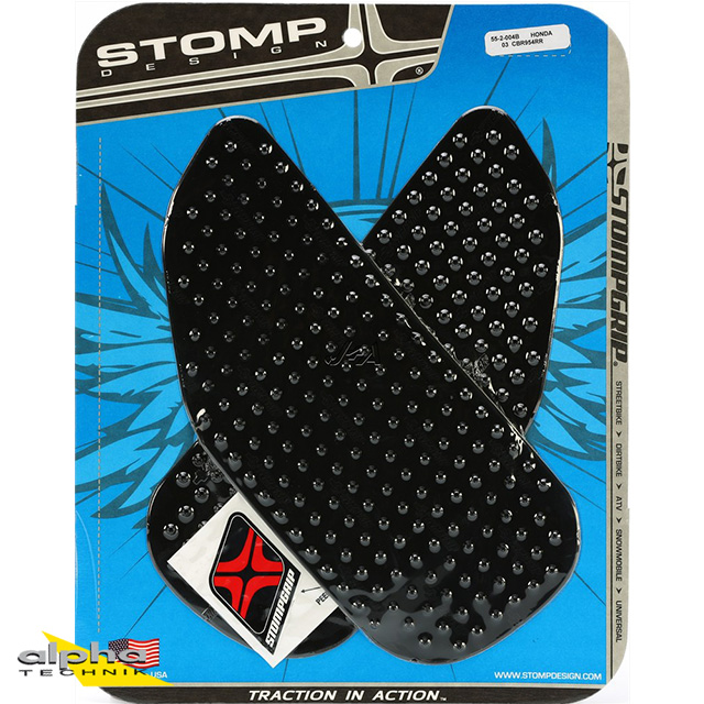 Stompgrip black, Volcano, for Honda CBR954RR, 2002-2003