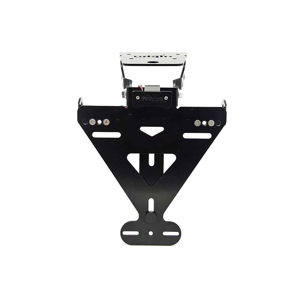 alpha Technik Number Plate Holder for Kawasaki Versys-X300, ABS; Type LE300C; Model Year 2017-