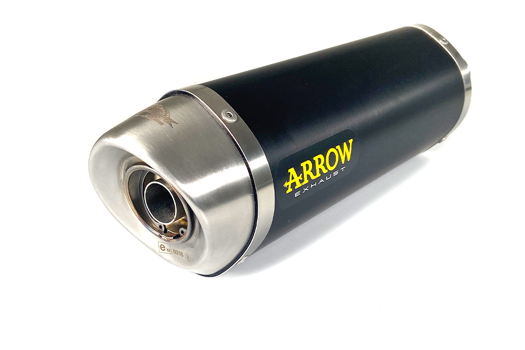 ARROW DARK THUNDER exhaust for Honda CBR125R Model Year 2004-2010