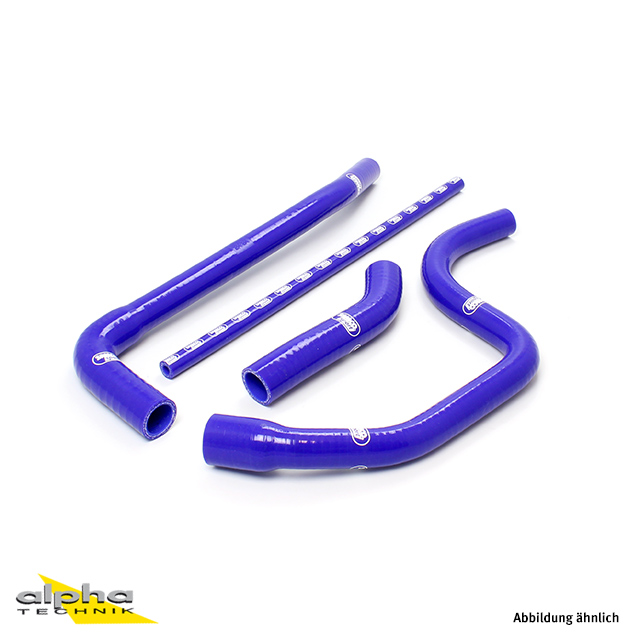SAMCO SPORT Silicone Hose Kit, blue, for Triumph Daytona 955i Speed Triple 1050i Model Year 2005-2010