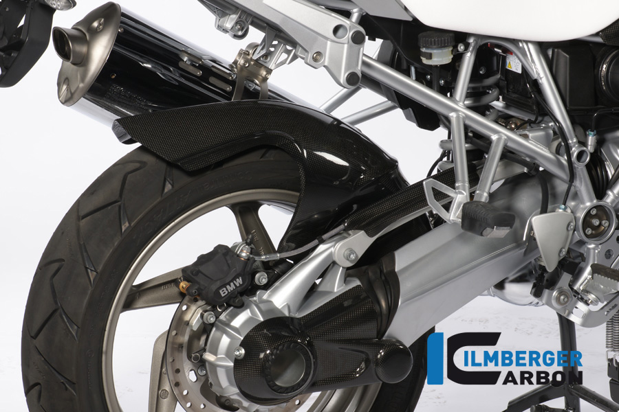 Ilmberger Carbon Rear Hugger rear, Glossy, BMW R1200GS 2004-2012 with ESA
