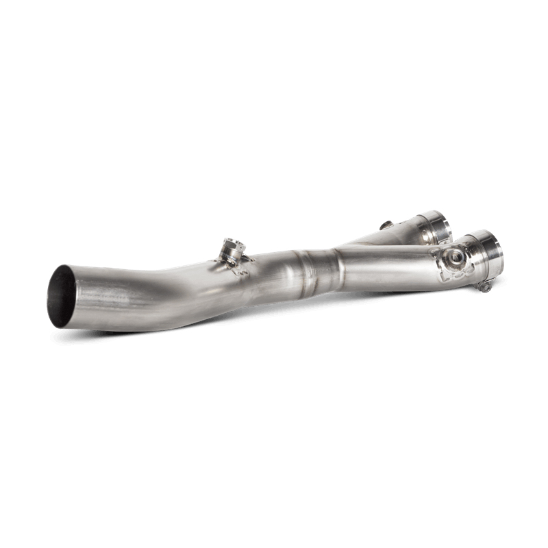 Akrapovic Optional Link Pipe/Collector (Titanium) exhaust system for Yamaha MT-10/FZ-10 year 2016-2020