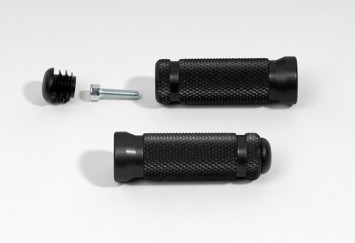 LSL Racing Footpegs, Replacement Footpegs, 72 mm Length, Black