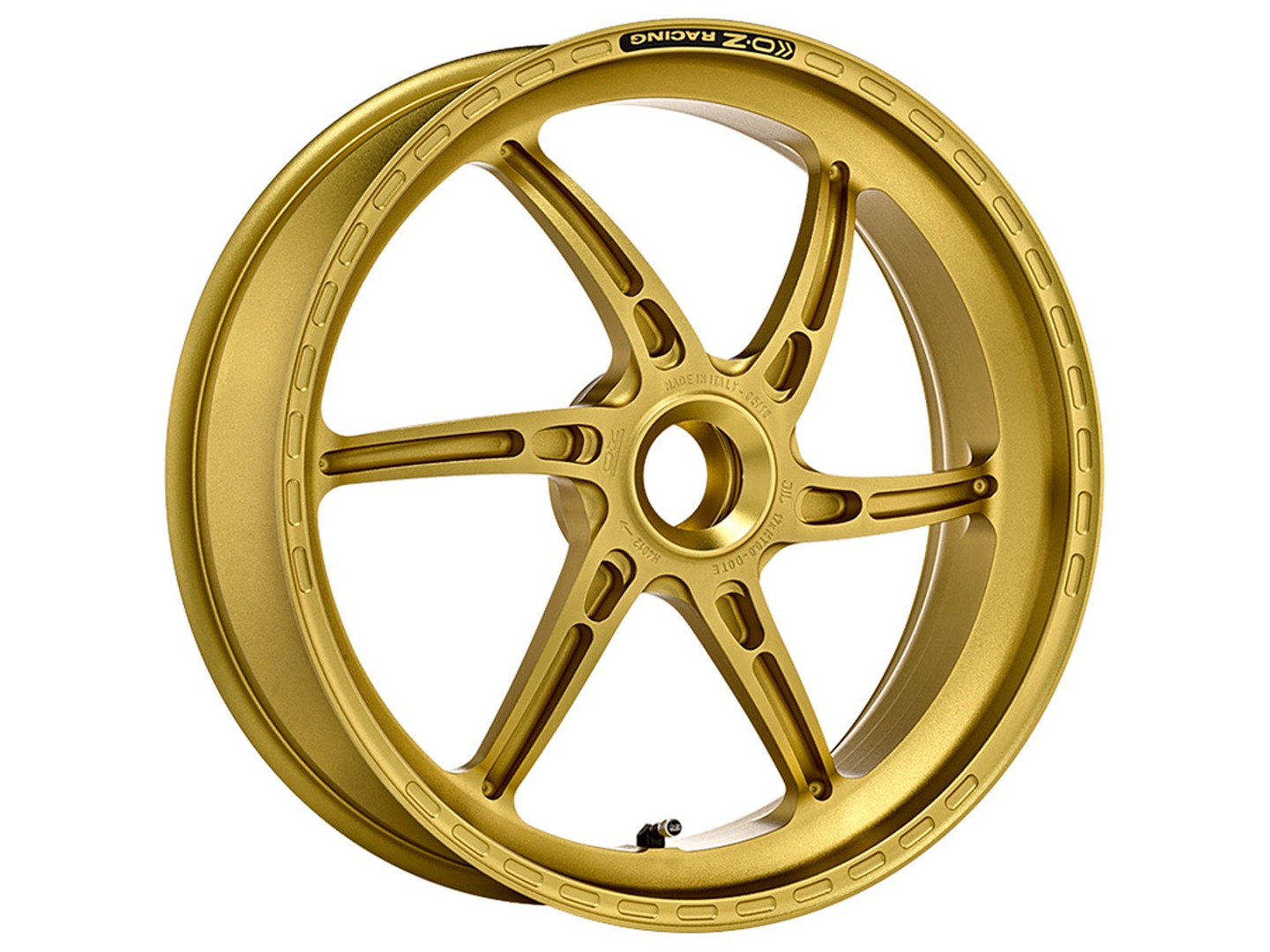 OZ Gass RS-A Aluminium rear in matte gold-coloured for KTM 1290 Super Duke R(R), 2016-2023 and 1290 Super Duke GT, 2016-2023
