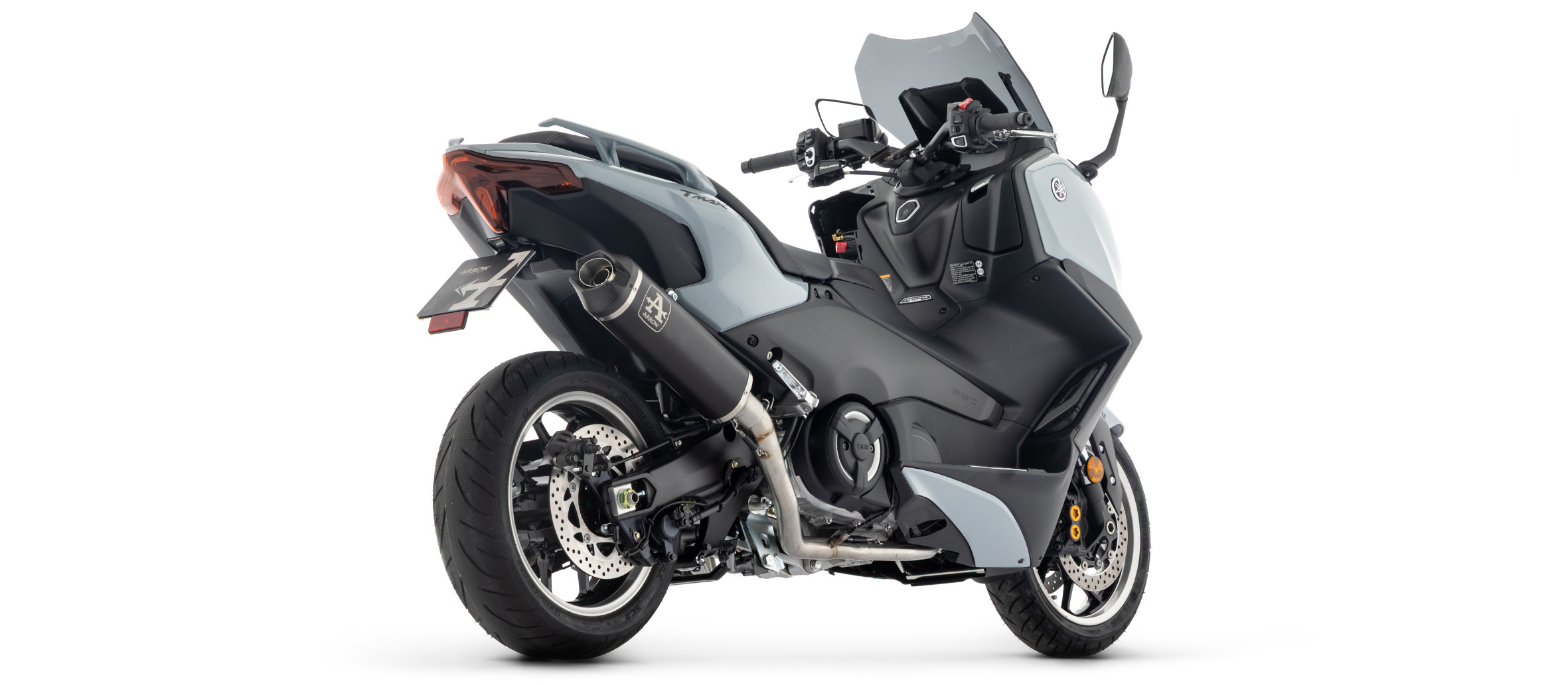 ARROW PISTA Titanium for Yamaha TMAX 560, 2025-