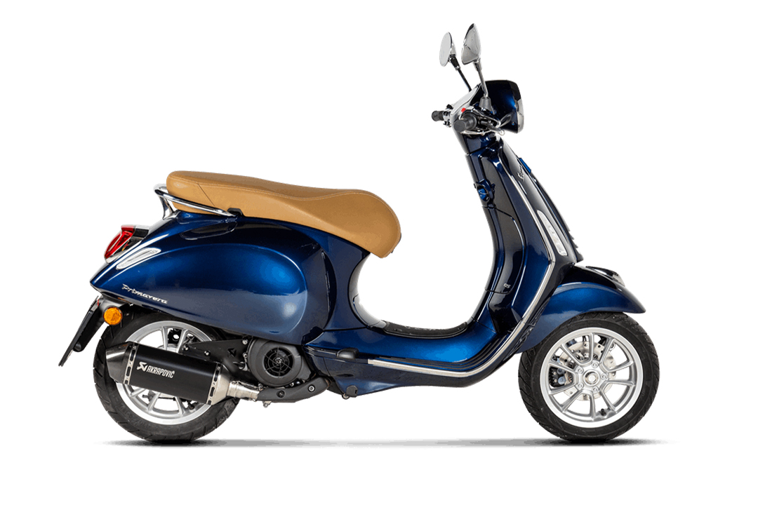 Akrapovic Slip-On Line (SS) Exhaust for Vespa Primavera 125IE 3V from Model Year 2021