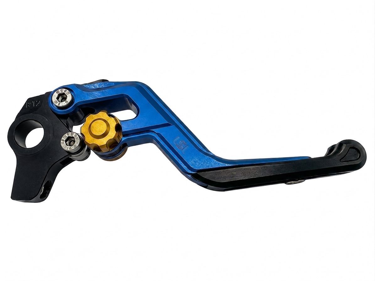 LSL ERGONIA Brake Lever R53R Blue/Gold/Black