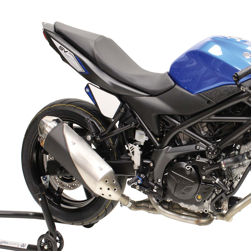 Gilles Tooling Racing Number Plate, for Suzuki SV650