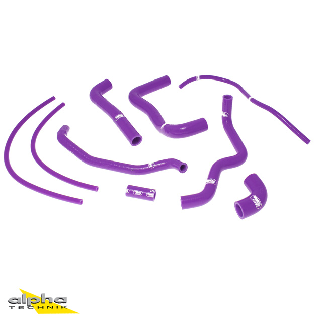 SAMCO SPORT Silicone Hose Kit Violet for Aprilia RSV1000R Tuono 1000R Factory Model Year 2004-2010