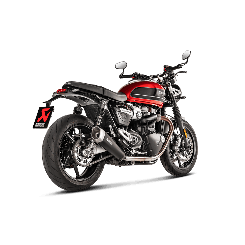 Akrapovic Slip-On Line (Titanium) for Triumph Speed Twin Model Year 2019-2020 / Triumph Thruxton 1200 / R / RS Model Year 2016-2020