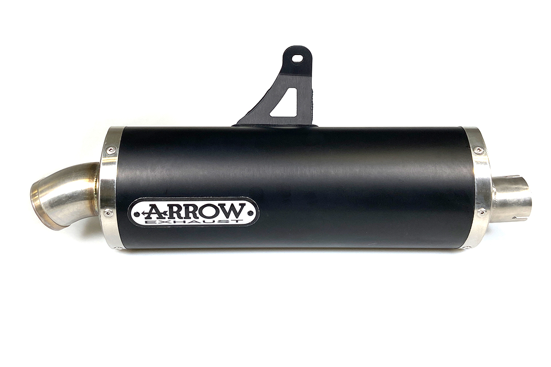 ARROW MAXI RACE TECH Exhaust for Honda CRF1000L Africa Twin 2016- in black aluminium