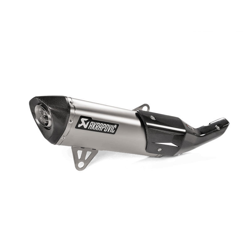 Akrapovic Slip-On Line (Titanium) Exhaust for BMW C400X Model Year 2018-2020 / C400GT Model Year 2019-2020