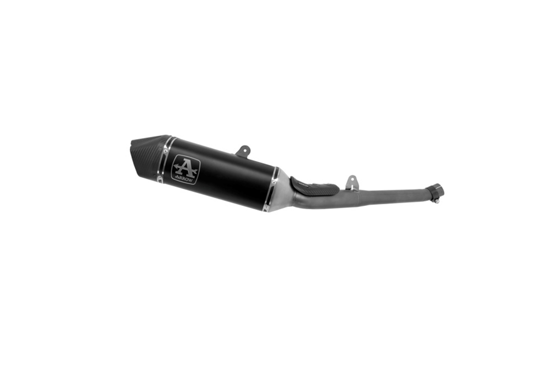ARROW VELOCE DARK Titanium Slip-On for Triumph Street Triple 2020-