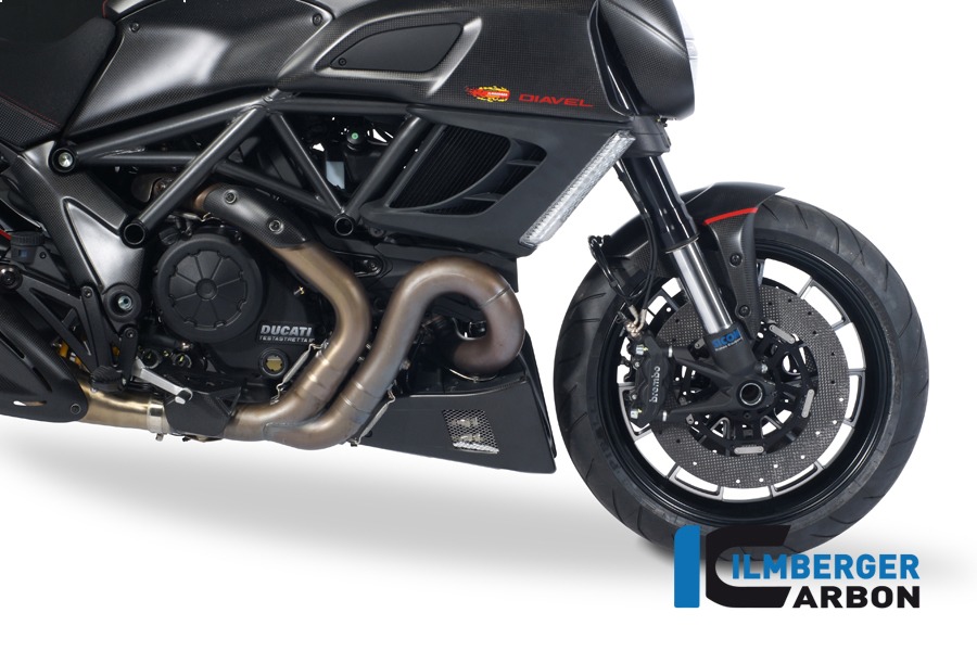 Motorspoiler/Ölkühlerverkleid. rechte Seite, Carbo