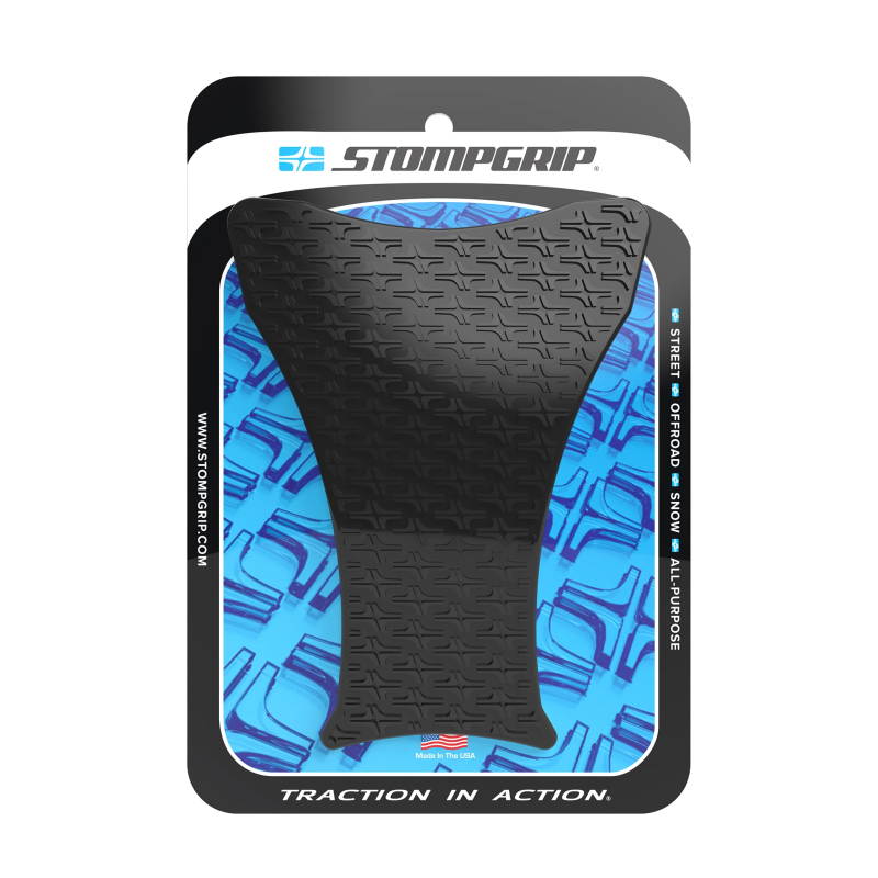 Stompgrip Universal fuel tankpad Standard black, Icon