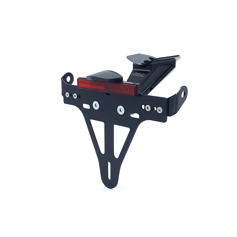 alpha Technik Number Plate Holder for Yamaha YZF-R1, YZF-R1M; Type RN32, RN49, RN65; Model Year 2015-
