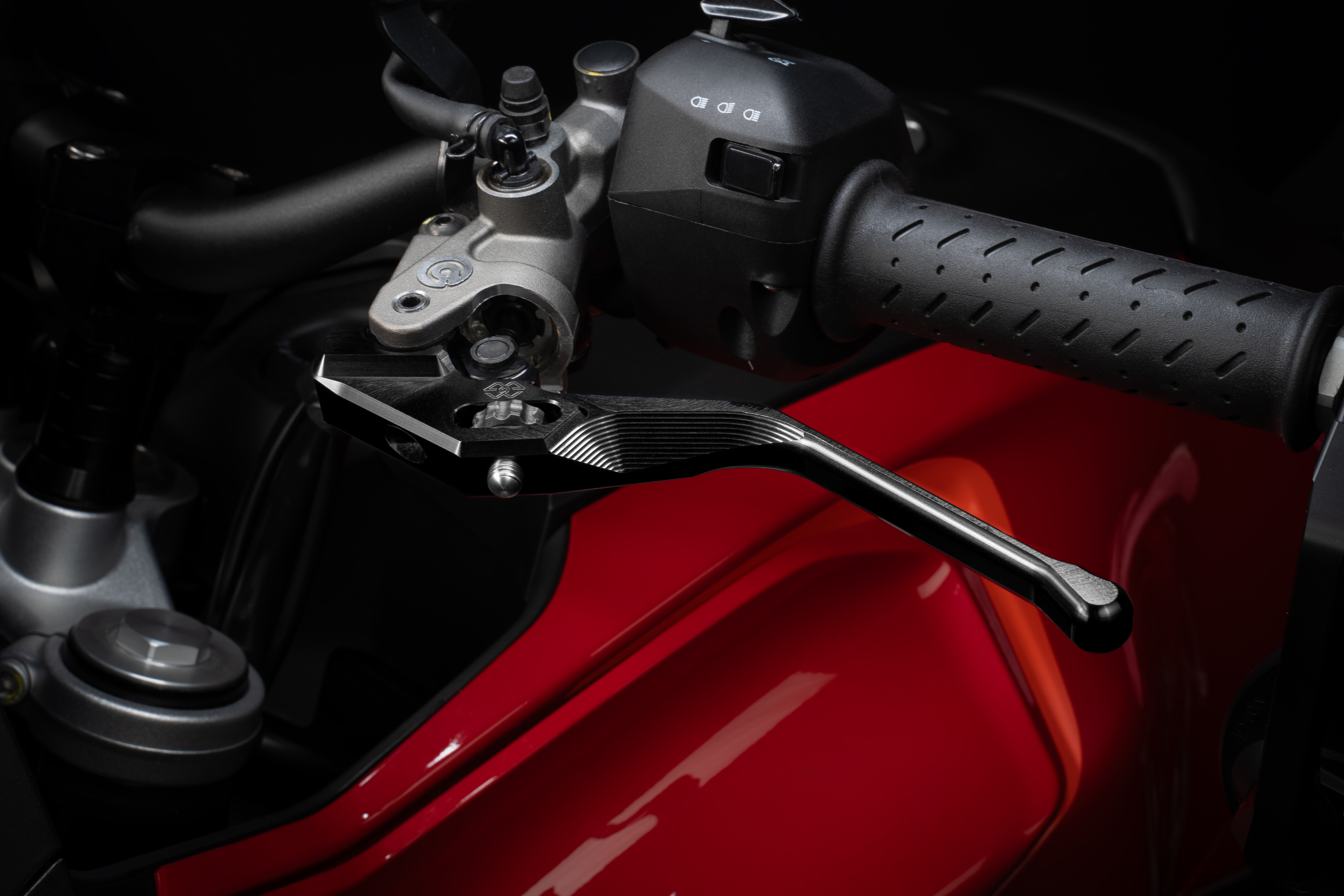 GILLES clutch lever FACTOR-X-LEVER black, for Kawasaki ZX10R/RR, from model year 2021-