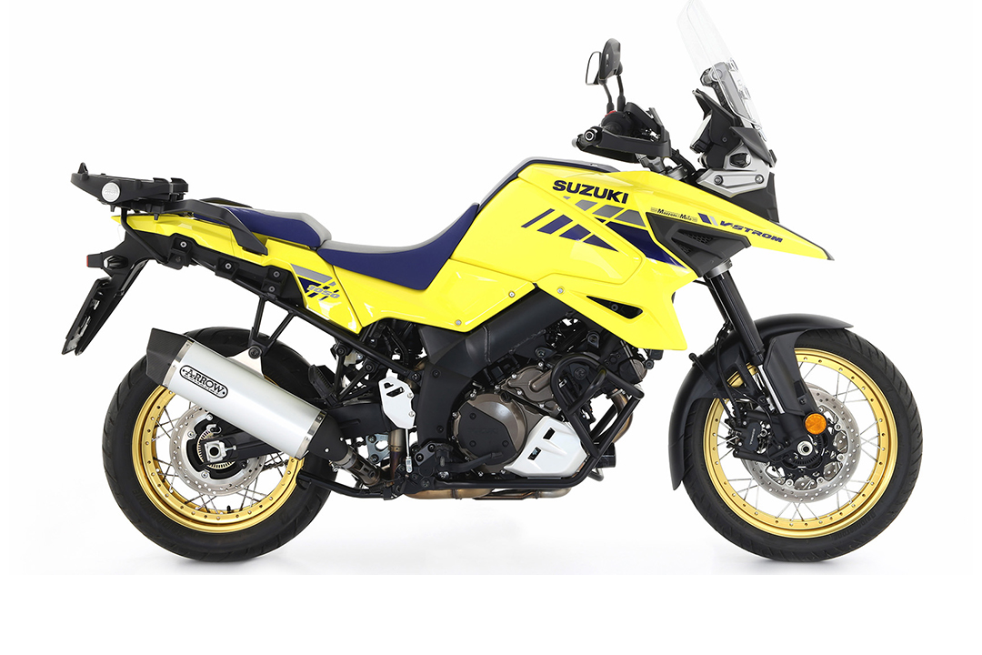 ARROW MAXI RACE TECH Exhaust for Suzuki DL1000 V-Strom 2014- V-Strom 1050 2020- in Aluminium