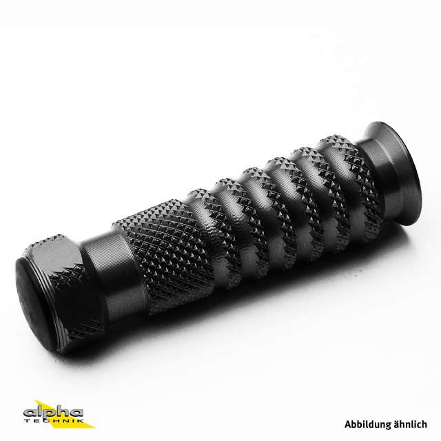 GILLES Replacement footrest black