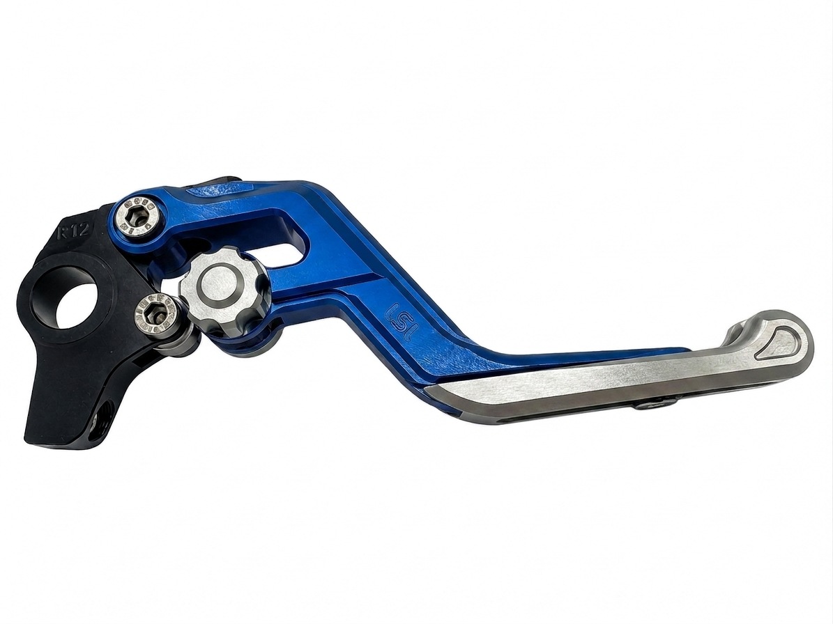 LSL ERGONIA Brake Lever R17 Blue/Silver/Silver