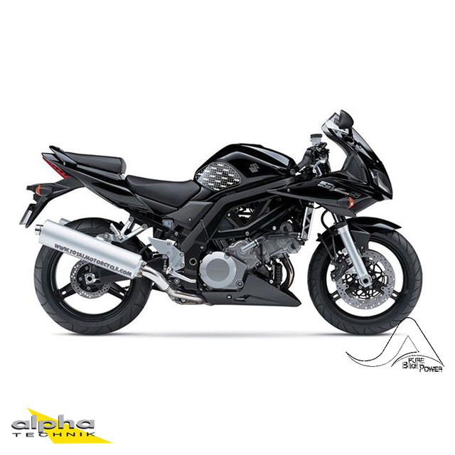 Stompgrip clear, Volcano, for BMW, R1200GS (Adventure), Suzuki, SV650 (S), SV1000