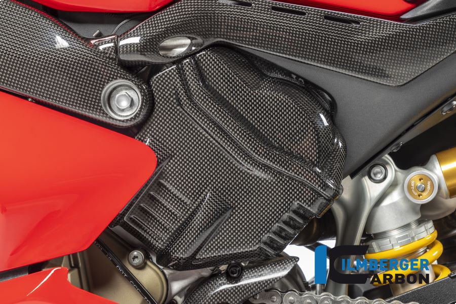 Ilmberger Carbon Cylinder Head Cover left side L/S Gloss for Ducati Panigale V4 / V4S and Streetfighter V4