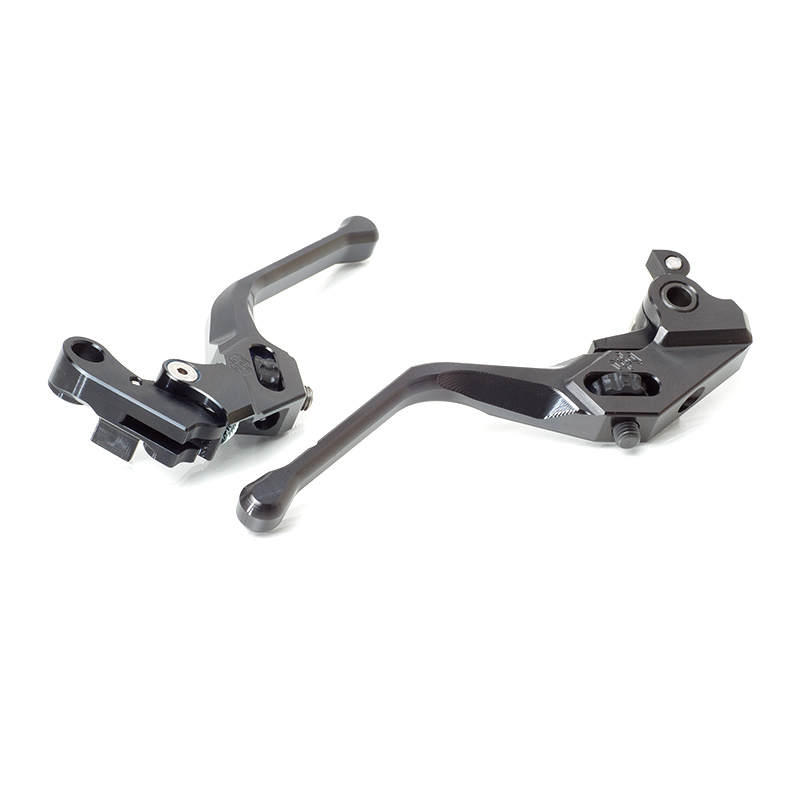 GILLES clutch lever FACTOR-X-LEVER, black, for various Yamaha MT-10, Niken, and Tracer 900 models