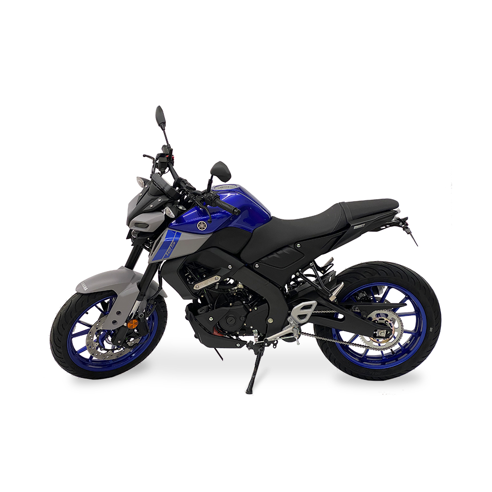 alpha Technik Number Plate Holder for Yamaha MT125, Type RE39, RE40 / RE47, from Model Year 2020-