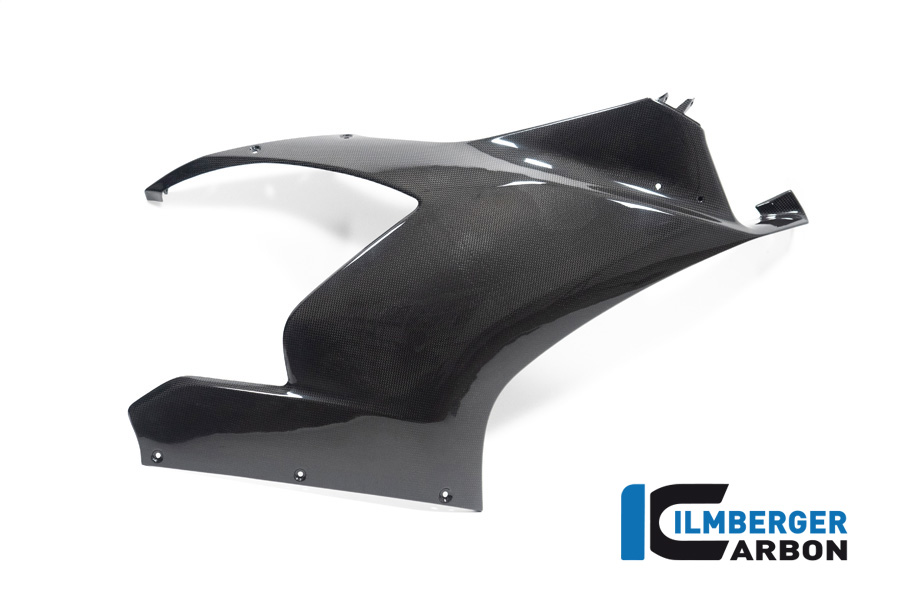 Ilmberger Carbon fairing side panel prepared for winglet right side R/S, glossy, Ducati Panigale V2 2020-